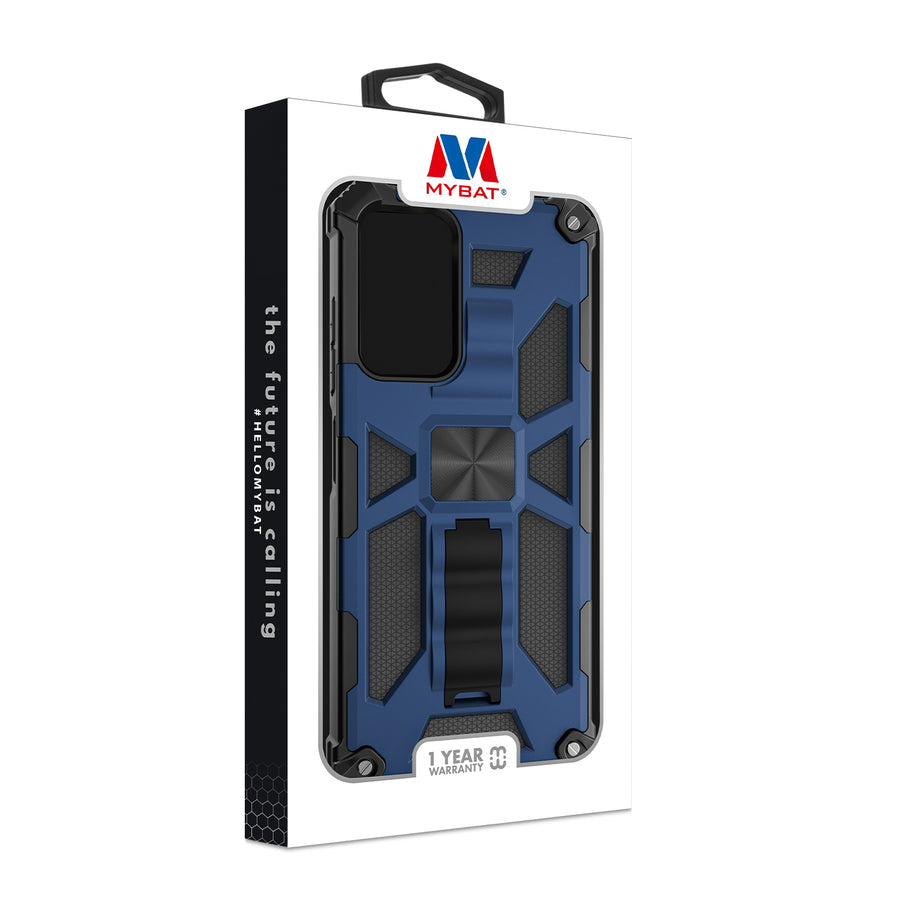MyBat Sturdy Hybrid Protector Cover (with Stand) for Samsung Galaxy A037U / Galaxy A03s - Ink Blue / Black - MSA037UCSFSSS002-10.jpg