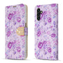 MyBat MyJacket Wallet Diamond Series for Samsung Galaxy A13 5G - Fresh Purple Flowers - MSA13PCMJD103-5.jpg