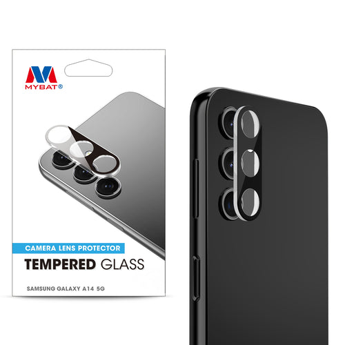 MyBat Tempered Glass Lens Protector for Samsung Galaxy A14 5G - Black - MSA145GSCLE80-1.jpg