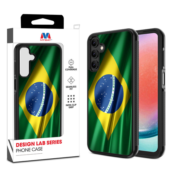 MyBat Design Lab Series Case for Samsung Galaxy A15 5G - Brazilian Flag - MSA155GCSLESM038-1.jpg