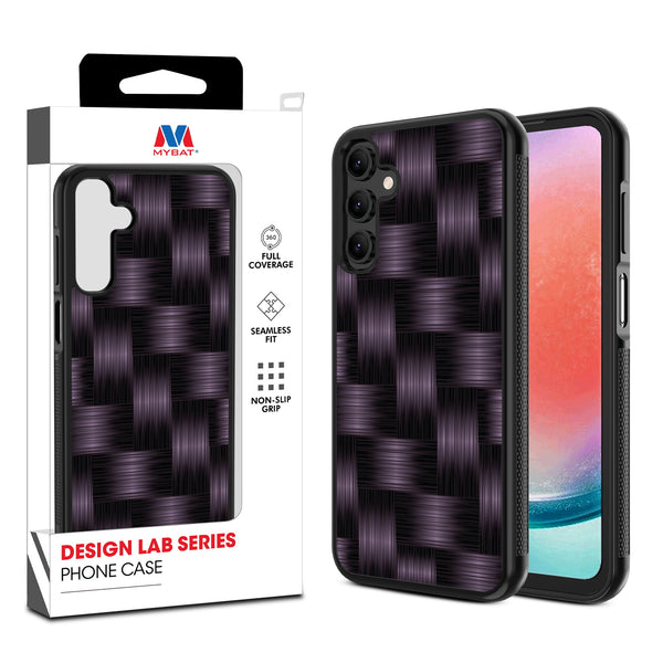 MyBat Design Lab Series Case for Samsung Galaxy A15 5G - Woven Carbon Fiber - MSA155GCSLESM085-1.jpg