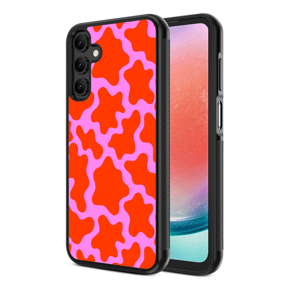 MyBat Design Lab Series Case for Samsung Galaxy A15 5G - Pink Retro Splashes - MSA155GCSLESM094-2.jpg