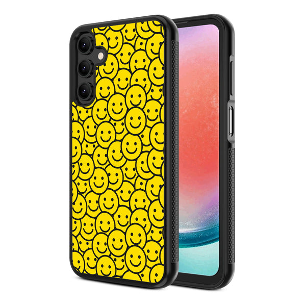 MyBat Design Lab Series Case for Samsung Galaxy A15 5G - Smiley Faces - MSA155GCSLESM097-2.jpg