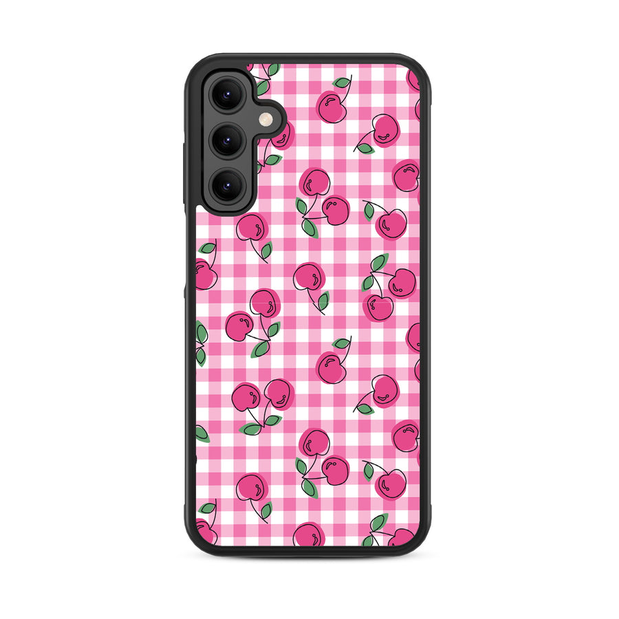 MyBat Design Lab Series Case for Samsung Galaxy A15 5G - Pink Cherries - MSA155GCSLESM100-3.jpg