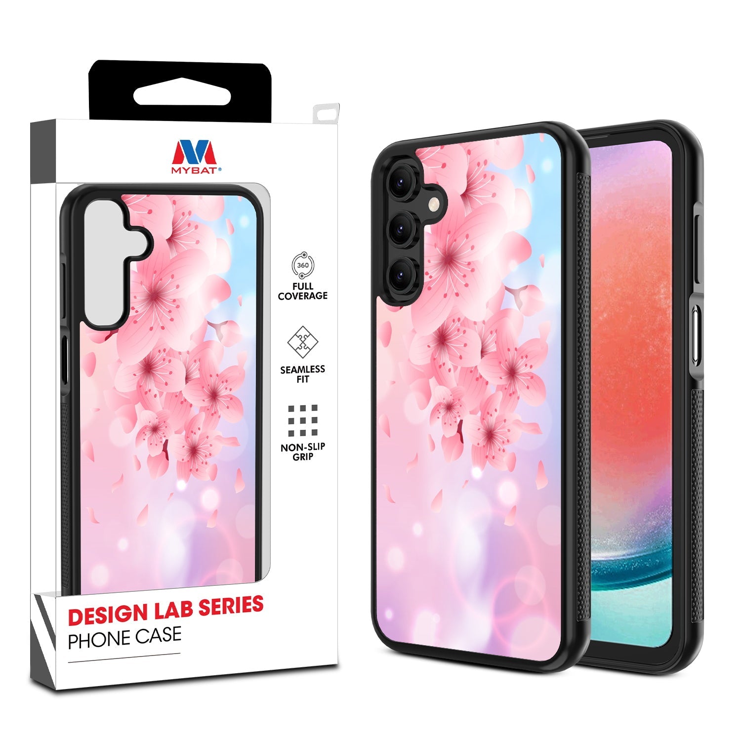 MyBat Design Lab Series Case for Samsung Galaxy A15 5G - Cherry Blossoms