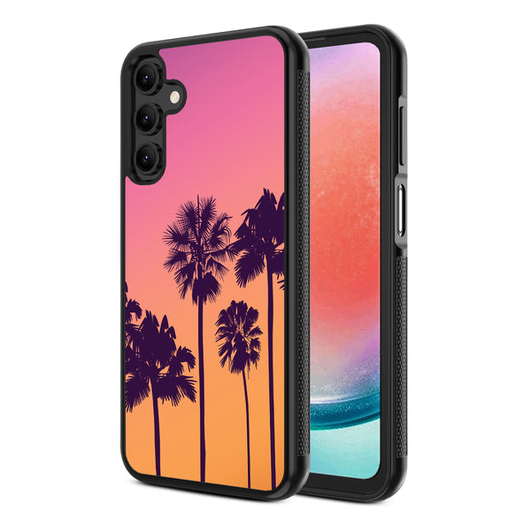MyBat Design Lab Series Case for Samsung Galaxy A15 5G - Palm Tree Sunset - MSA155GCSLESM136-2.jpg