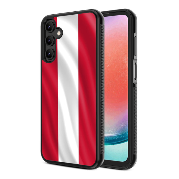 MyBat Design Lab Series Case for Samsung Galaxy A15 5G - Austria Flag - MSA155GCSLESM141-2.jpg