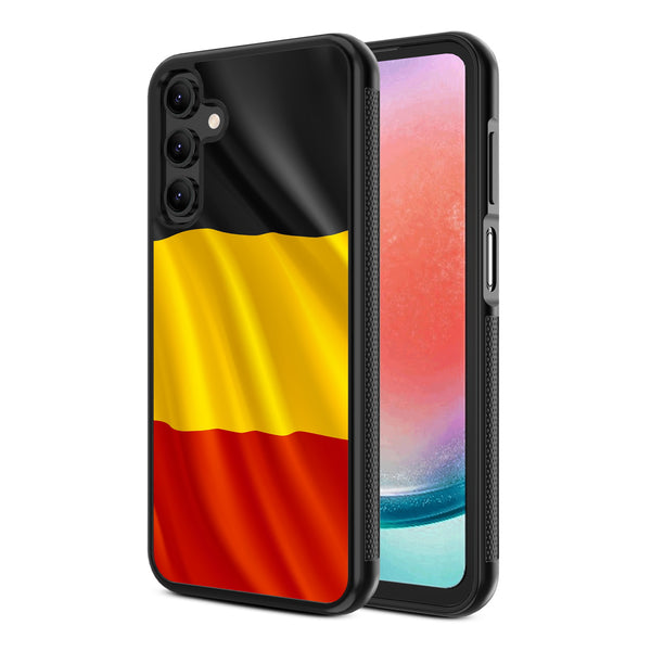MyBat Design Lab Series Case for Samsung Galaxy A15 5G - Belgium Flag - MSA155GCSLESM142-2.jpg