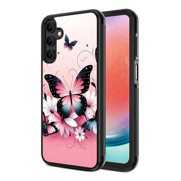 MyBat Design Lab Series Case for Samsung Galaxy A15 5G - Butterfly Bouquet - MSA155GCSLESM184-2.jpg