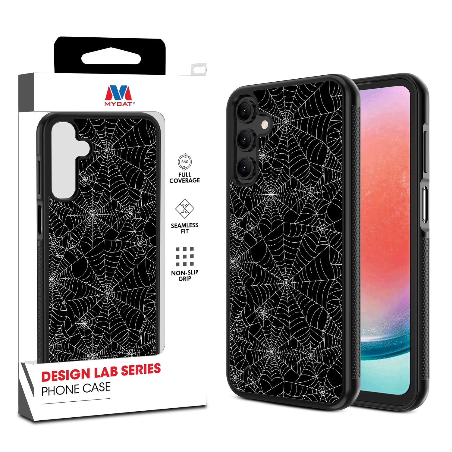 MyBat Design Lab Series Case for Samsung Galaxy A15 5G - Spider Web