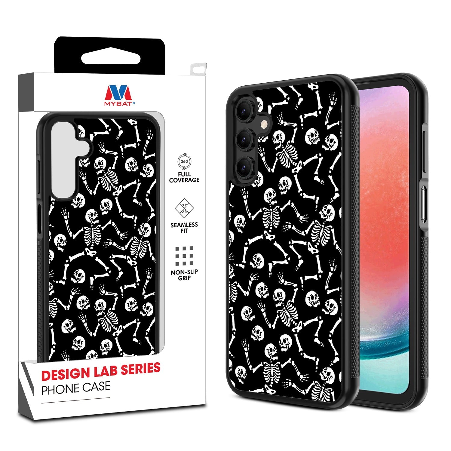 MyBat Design Lab Series Case for Samsung Galaxy A15 5G - Skeleton Crew
