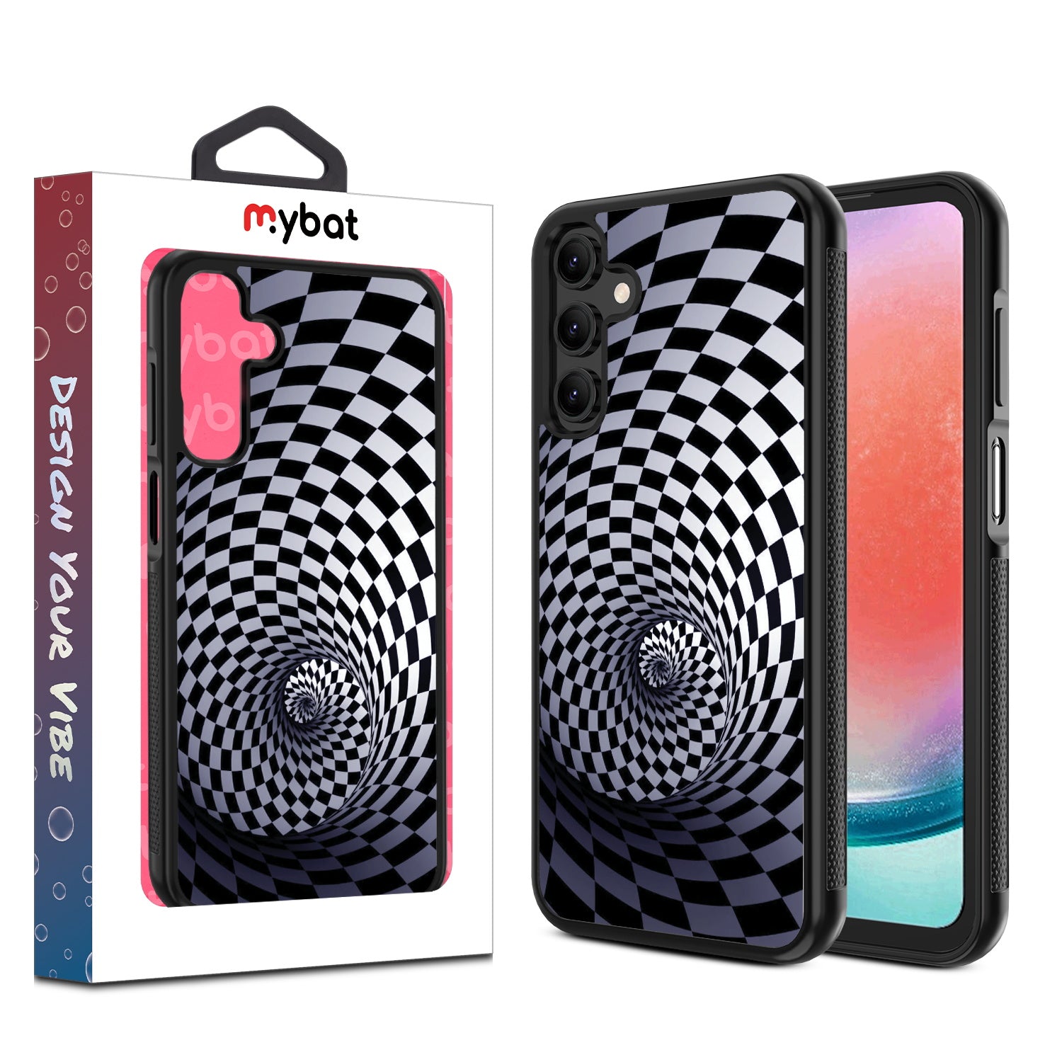 MyBat Design Lab Series Case for Samsung Galaxy A15 5G - Spiral Out