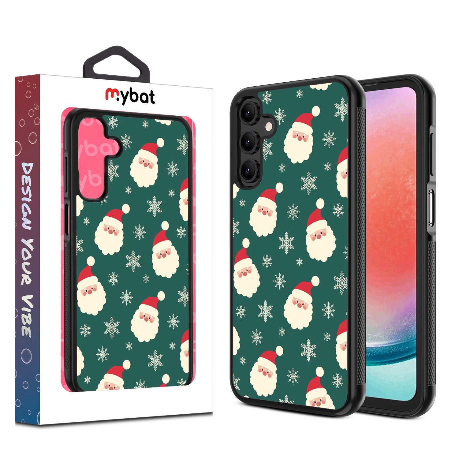 MyBat Design Lab Series Case for Samsung Galaxy A15 5G - Jolly Saint Nick