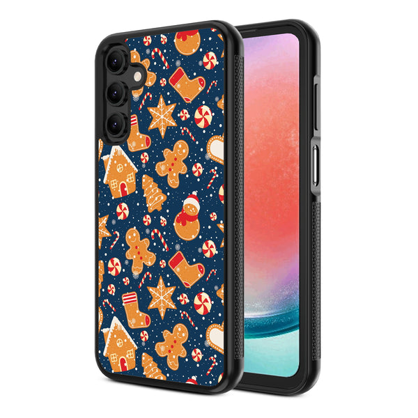 MyBat Design Lab Series Case for Samsung Galaxy A15 5G - Gingerbread Cookies - MSA155GCSLESM273-2.jpg