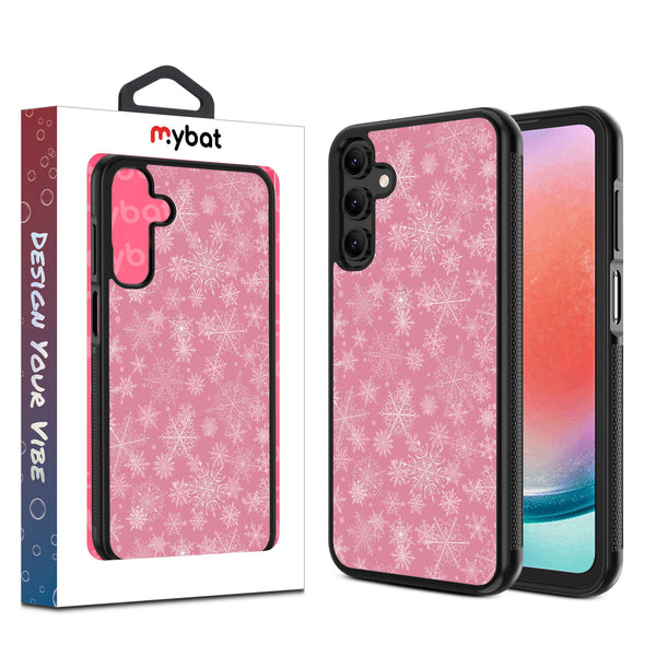 MyBat Design Lab Series Case for Samsung Galaxy A15 5G - Pink Snowflakes - MSA155GCSLESM282-1.jpg