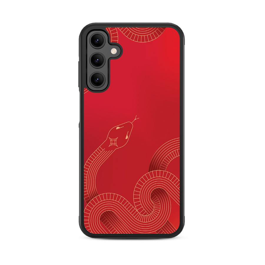 MyBat Design Lab Series Case for Samsung Galaxy A15 5G - Slithering into a New Year - MSA155GCSLESM316-3.jpg
