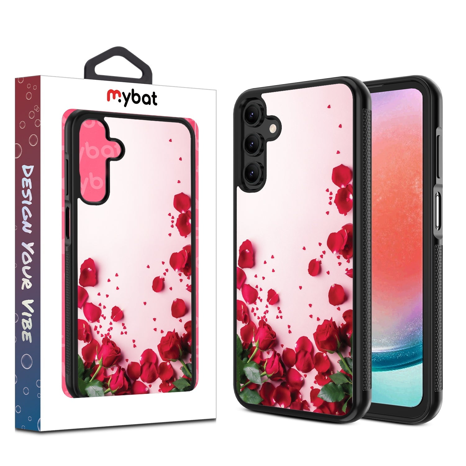 MyBat Design Lab Series Case for Samsung Galaxy A15 5G - Rose Petals