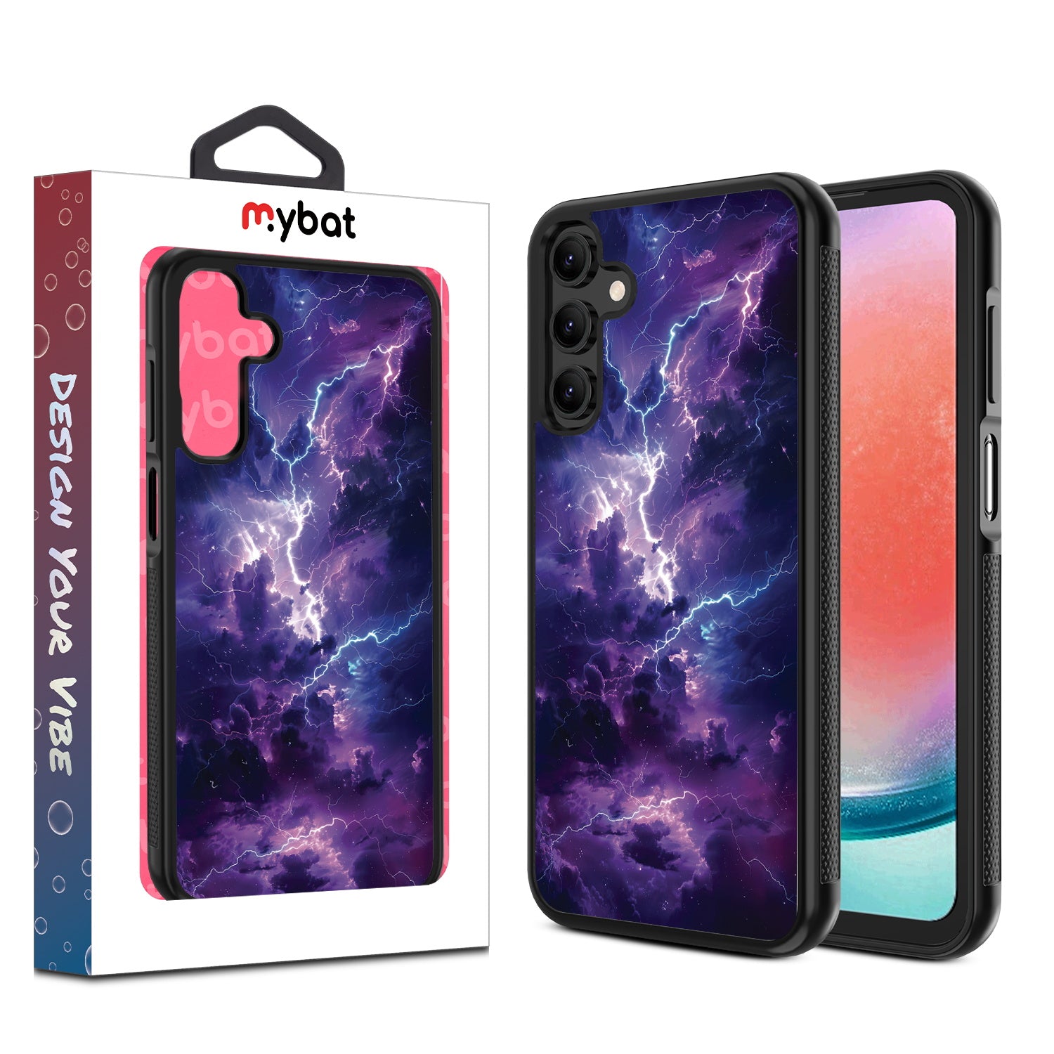 MyBat Design Lab Series Case for Samsung Galaxy A15 5G - Lightning Storm