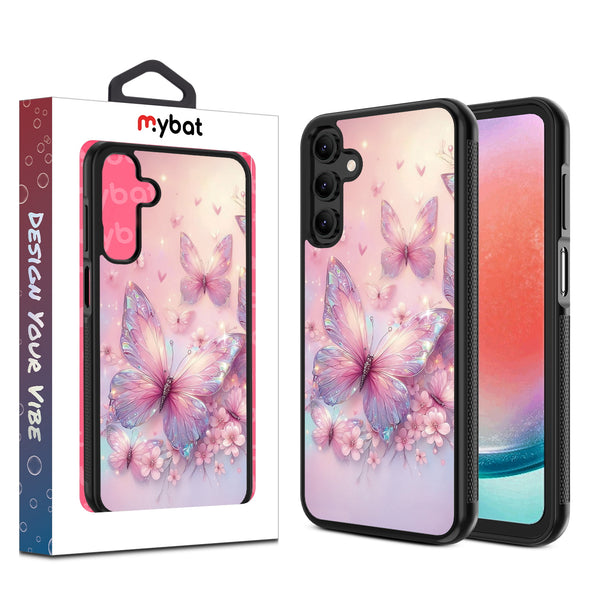 MyBat Design Lab Series Case for Samsung Galaxy A15 5G - Pink Butterflies - MSA155GCSLESM361-1.jpg