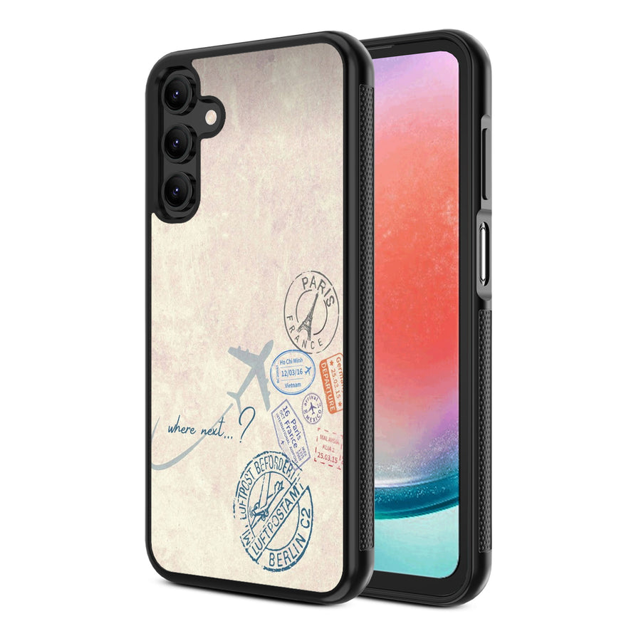 MyBat Design Lab Series Case for Samsung Galaxy A15 5G - Passport Stamps - MSA155GCSLESM371-2.jpg