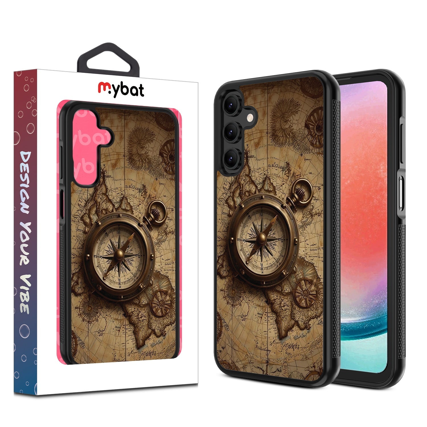 MyBat Design Lab Series Case for Samsung Galaxy A15 5G - Compass