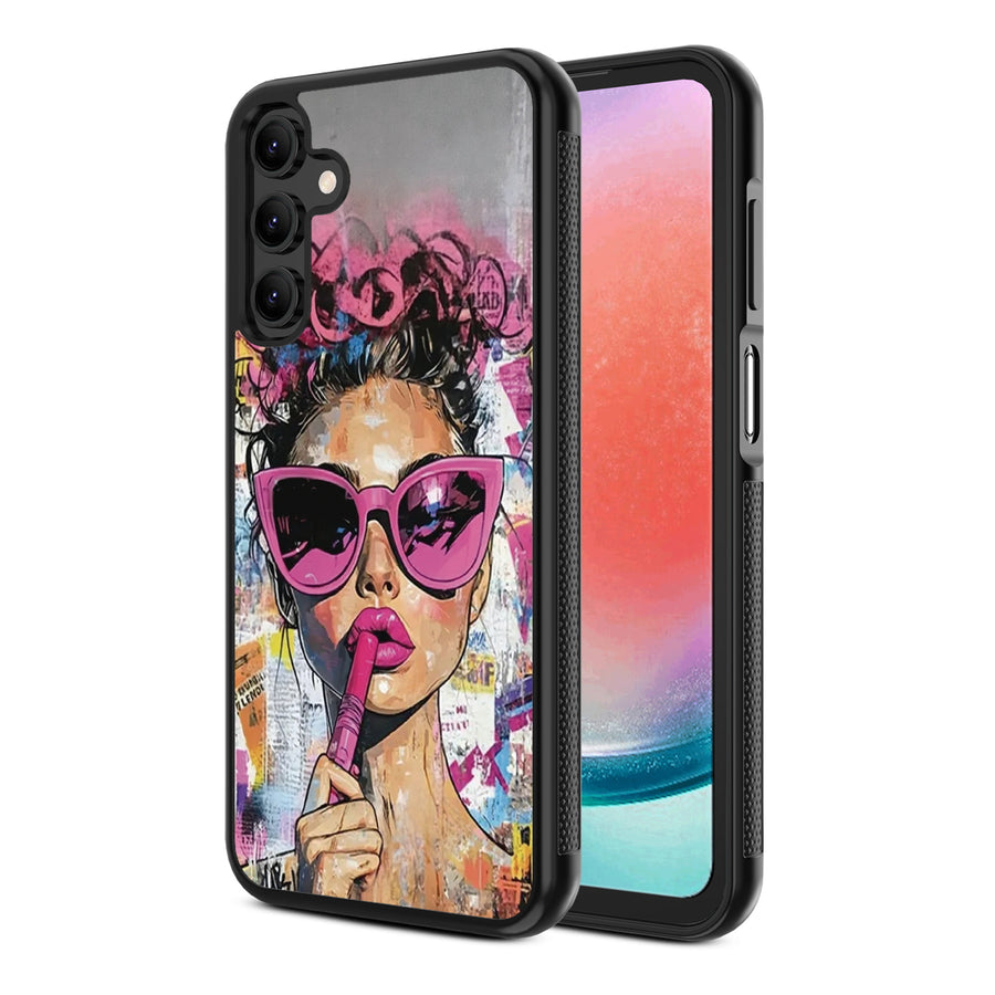 MyBat Design Lab Series Case for Samsung Galaxy A15 5G - Graffiti Girl - MSA155GCSLESM383-2.jpg