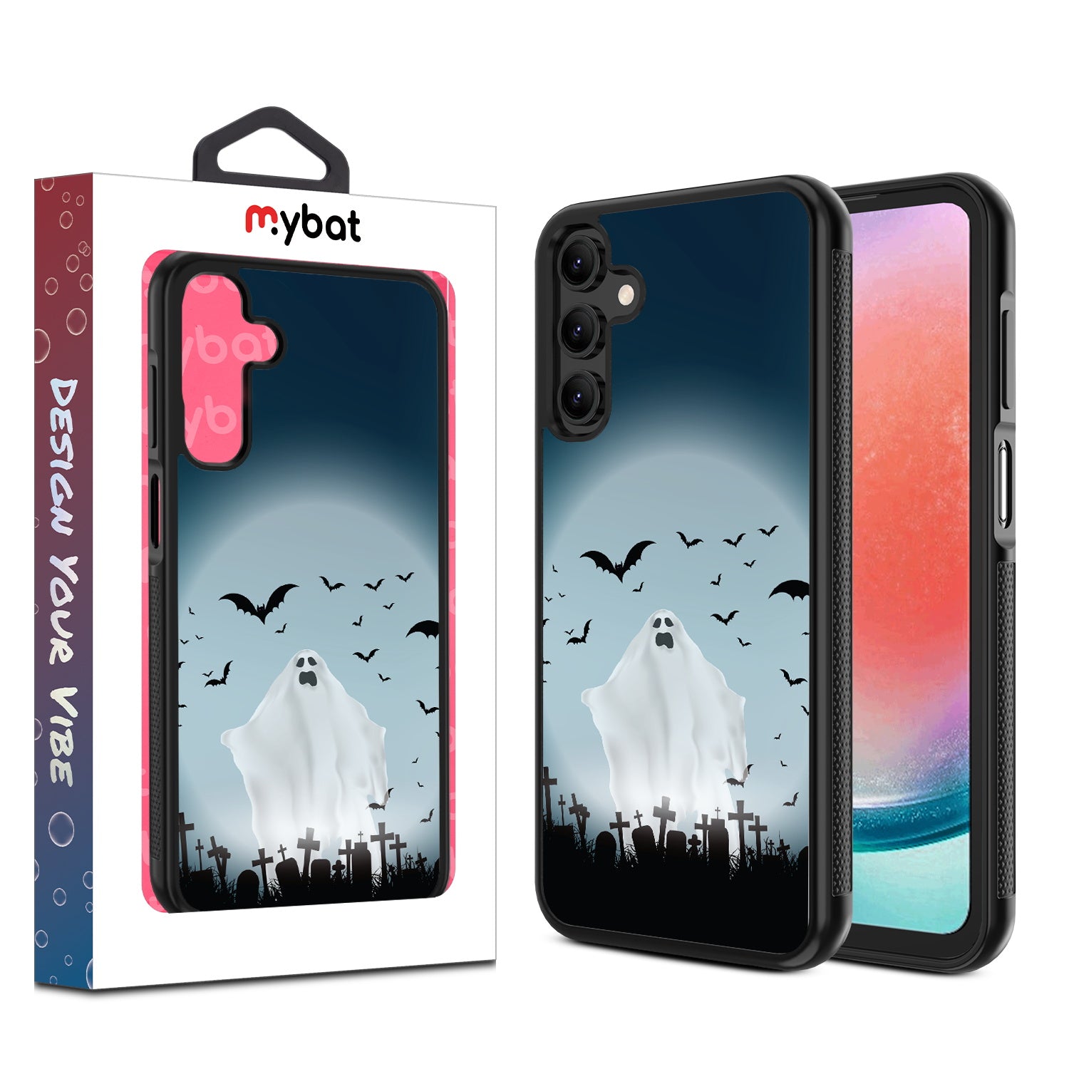 MyBat Design Lab Series Case for Samsung Galaxy A15 5G - Graveyard Ghost