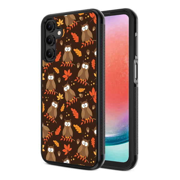 MyBat Design Lab Series Case for Samsung Galaxy A15 5G - Hoot & Harvest - MSA155GCSLESM438-2.jpg
