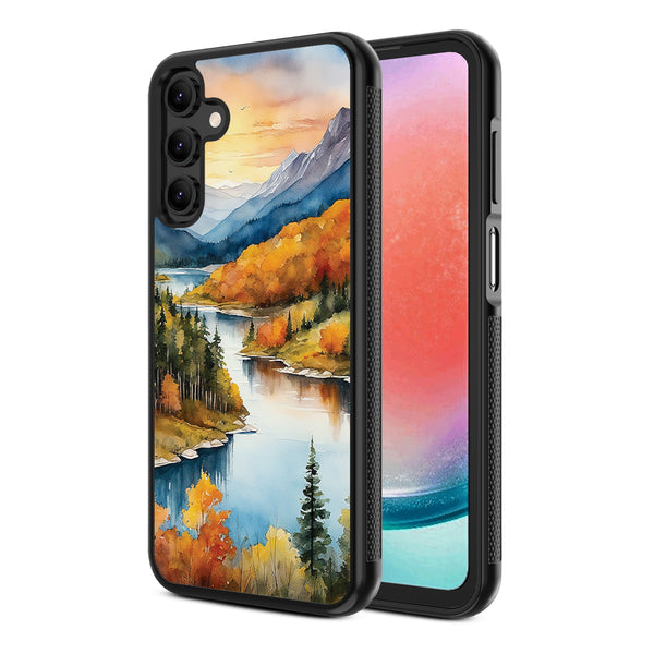 MyBat Design Lab Series Case for Samsung Galaxy A15 5G - Impressionist Foliage - MSA155GCSLESM452-2.jpg