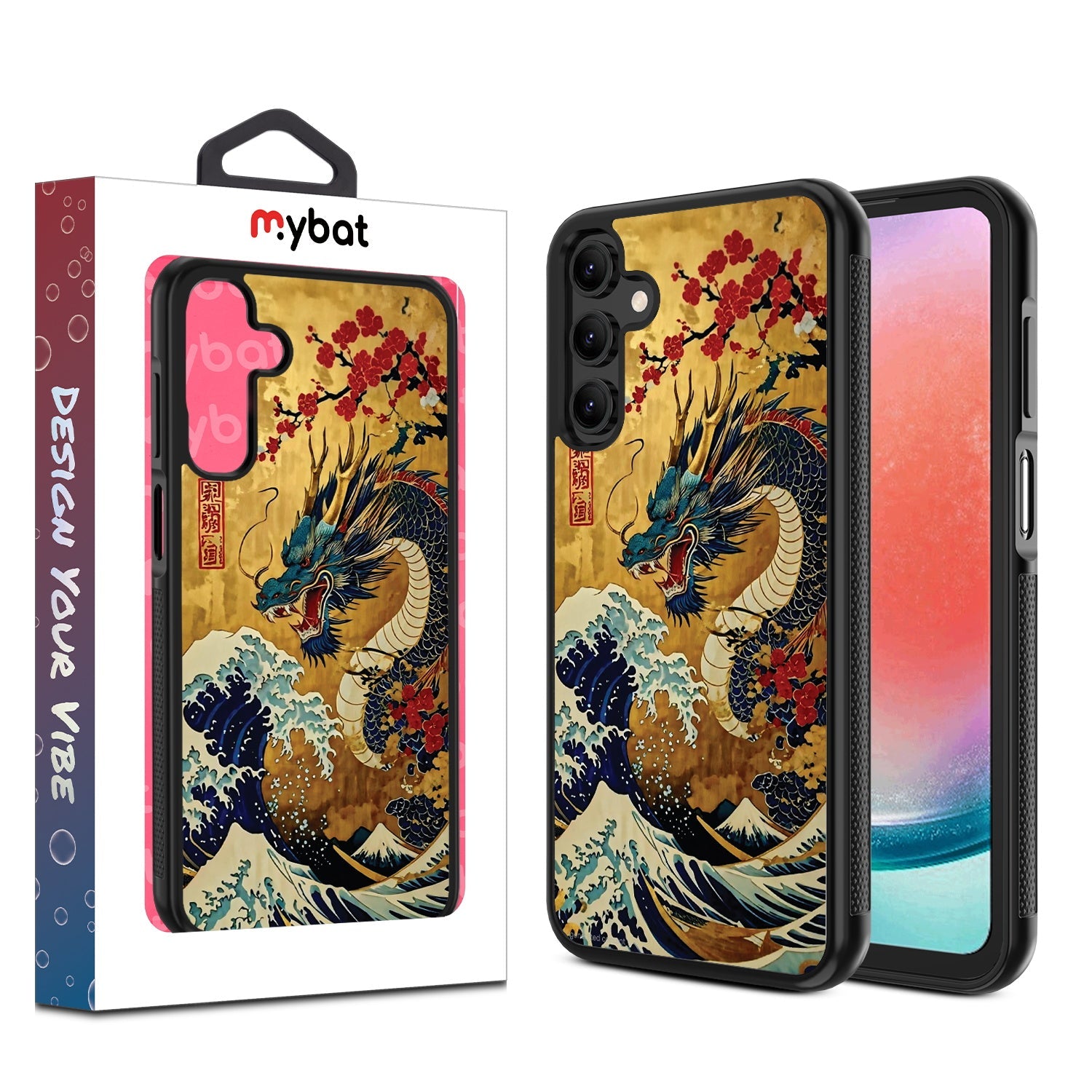 MyBat Design Lab Series Case for Samsung Galaxy A15 5G - Rising Dragon
