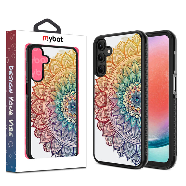 MyBat Design Lab Series Case for Samsung Galaxy A15 5G - Rainbow Mandala - MSA155GCSLESM457-1.jpg