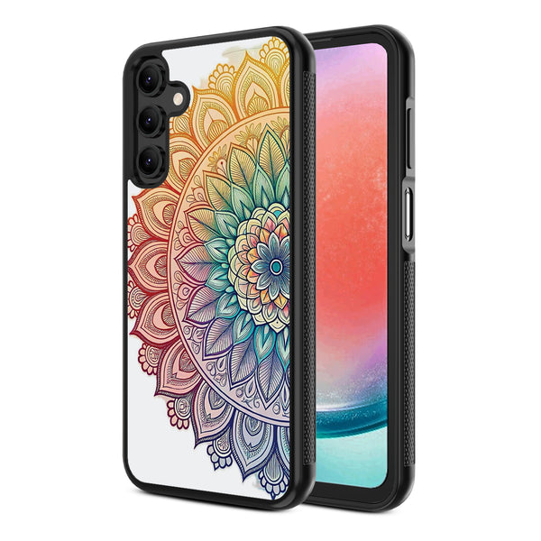MyBat Design Lab Series Case for Samsung Galaxy A15 5G - Rainbow Mandala - MSA155GCSLESM457-2.jpg