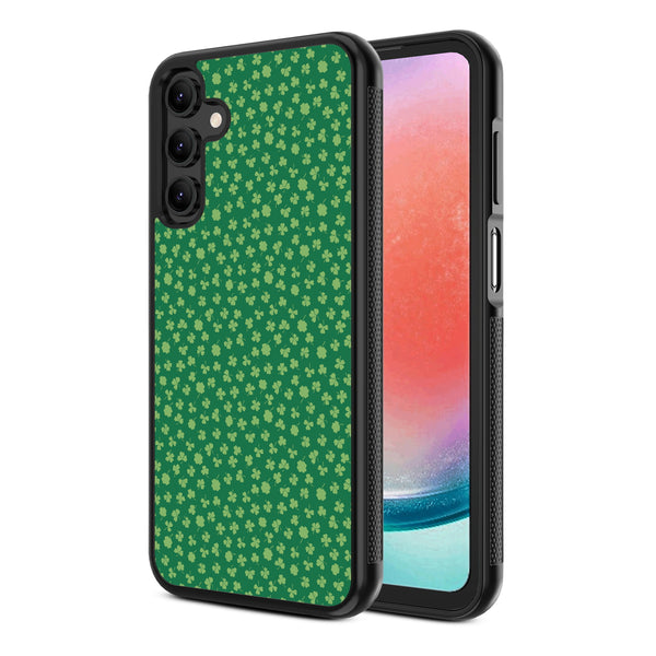MyBat Design Lab Series Case for Samsung Galaxy A15 5G - Lucky Clover - MSA155GCSLESM466-2.jpg