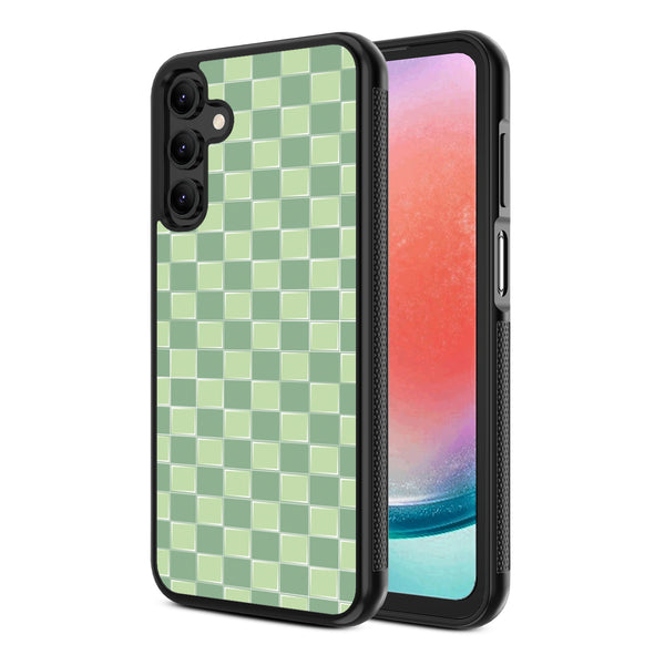 MyBat Design Lab Series Case for Samsung Galaxy A15 5G - Matcha Check - MSA155GCSLESM482-2.jpg