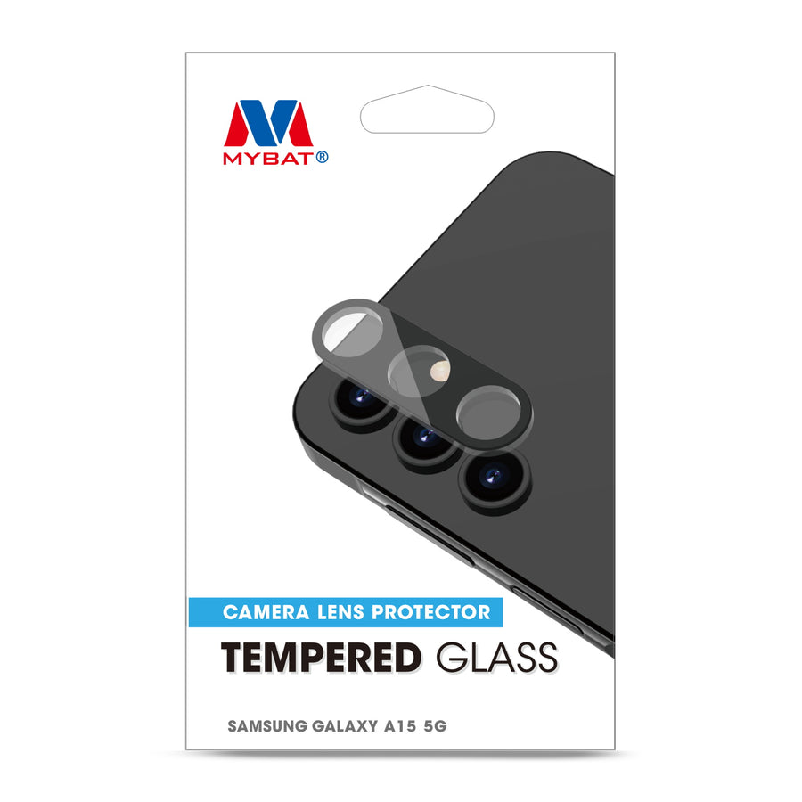 MyBat Tempered Glass Lens Protector for Samsung Galaxy A15 5G - Black - MSA155GSCLE80-8.jpg