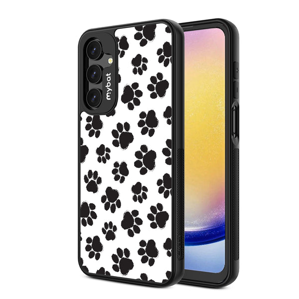 MyBat Design Lab Series Case for Samsung Galaxy A16 5G - Black Paw Prints - MSA165GCSLESMP002-2.jpg