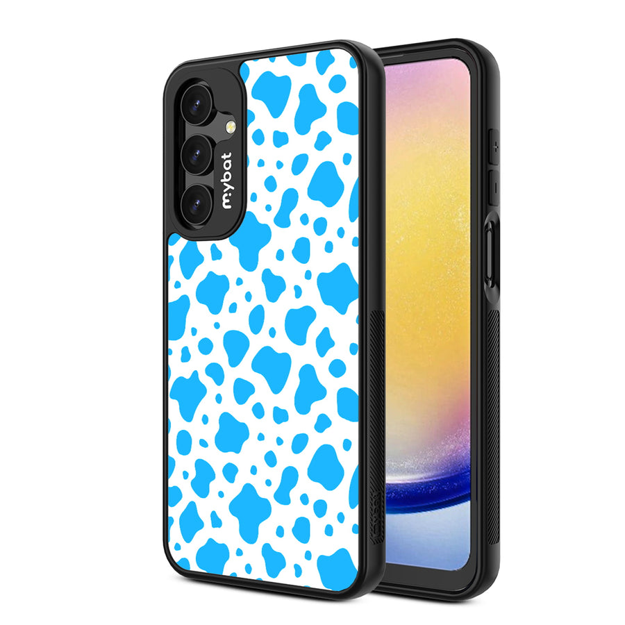 MyBat Design Lab Series Case for Samsung Galaxy A16 5G - Blue Cow Print - MSA165GCSLESMP016-2.jpg