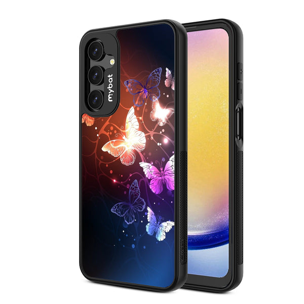 MyBat Design Lab Series Case for Samsung Galaxy A16 5G - Neon Butterflies - MSA165GCSLESMP022-2.jpg