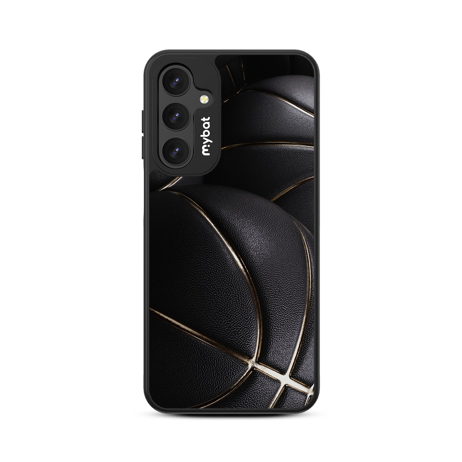 MyBat Design Lab Series Case for Samsung Galaxy A16 5G - Black Basketballs