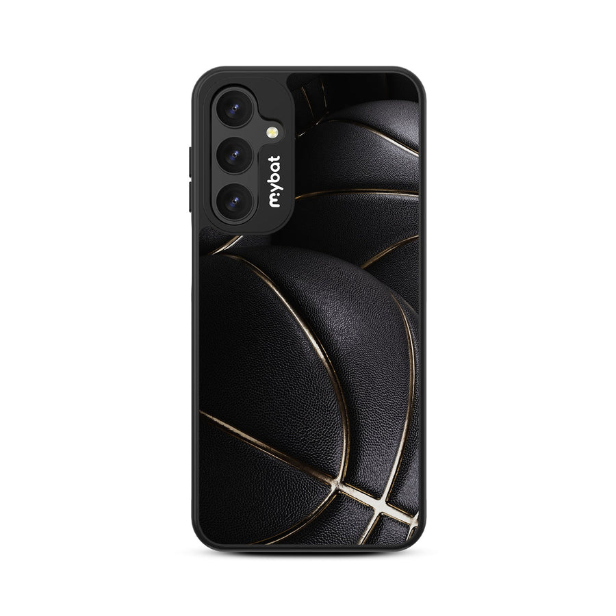 MyBat Design Lab Series Case for Samsung Galaxy A16 5G - Black Basketballs