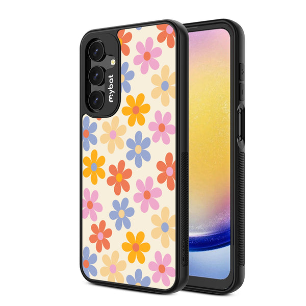 MyBat Design Lab Series Case for Samsung Galaxy A16 5G - Retro Daisies - MSA165GCSLESMP137-2.jpg