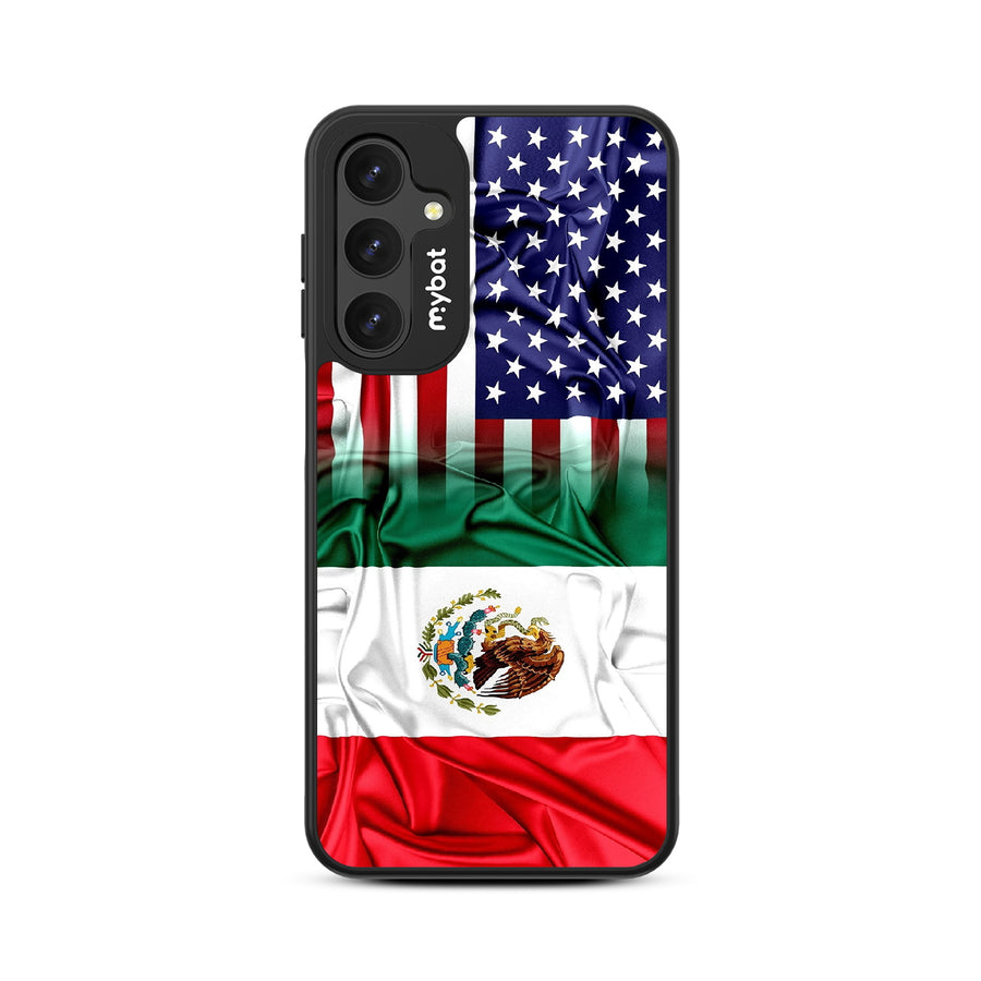 MyBat Design Lab Series Case for Samsung Galaxy A16 5G - Mexican-American Flag - MSA165GCSLESMP168-3.jpg