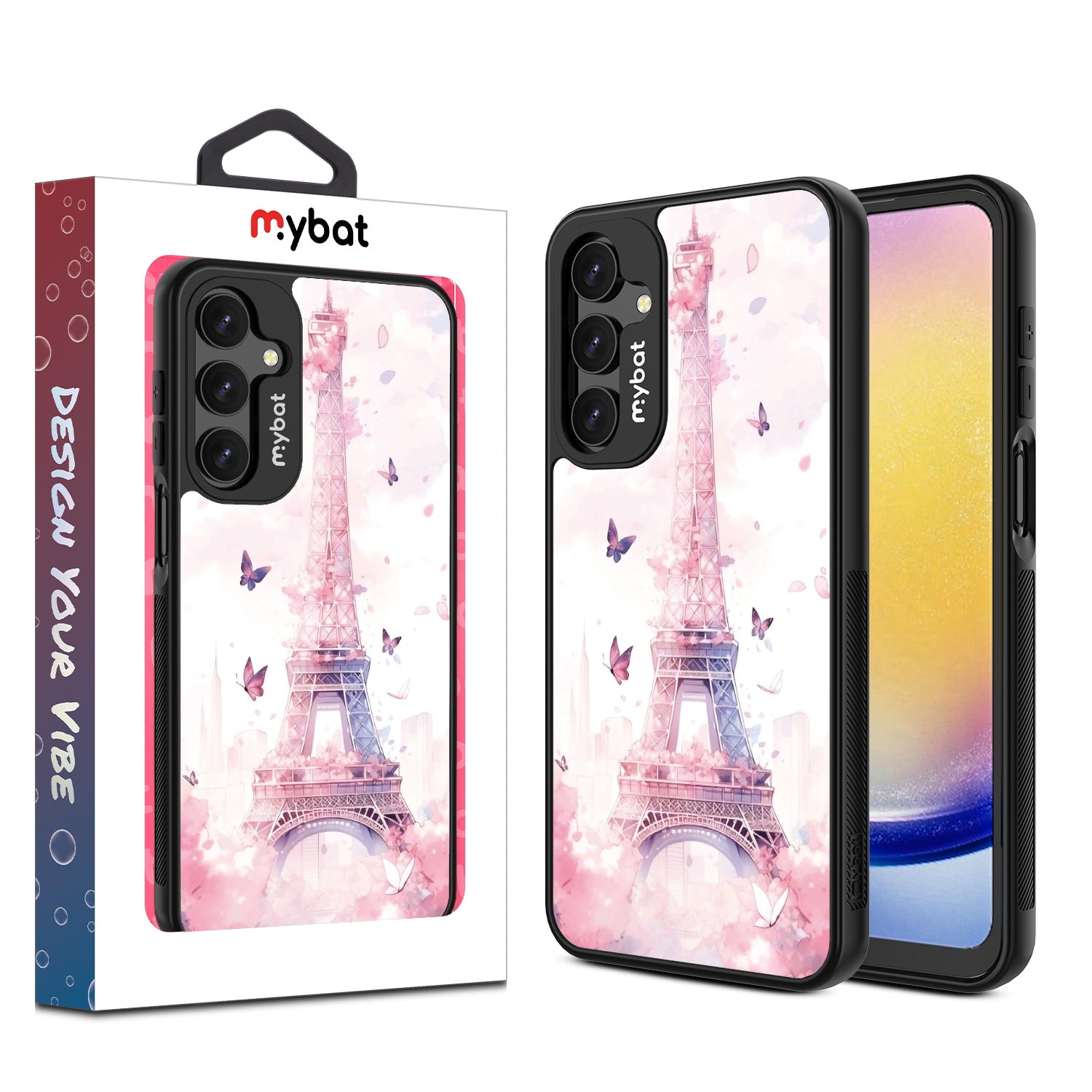 MyBat Design Lab Series Case for Samsung Galaxy A16 5G - Parisian Butterflies