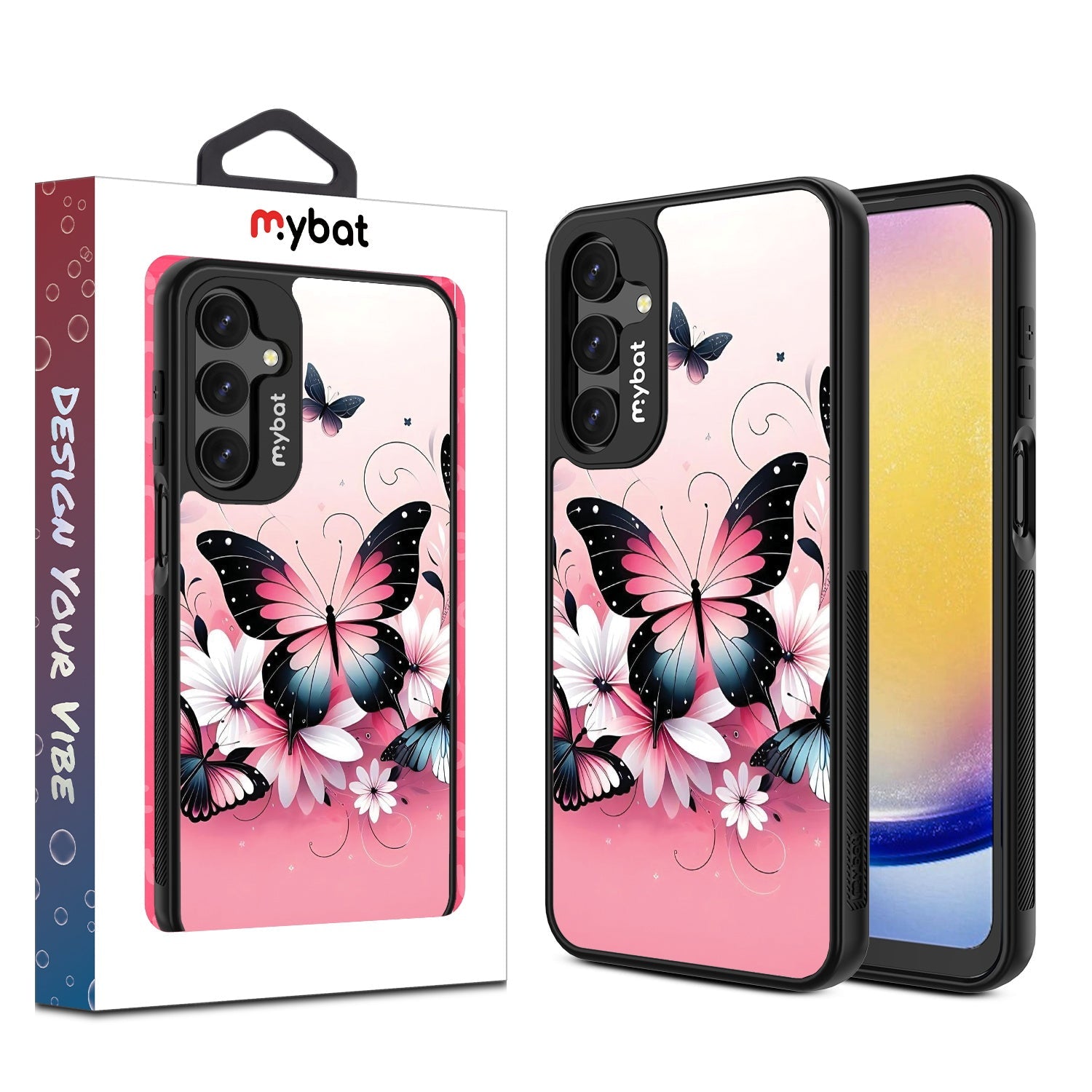 MyBat Design Lab Series Case for Samsung Galaxy A16 5G - Butterfly Bouquet