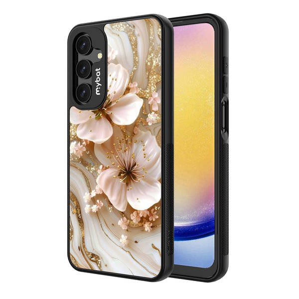 MyBat Design Lab Series Case for Samsung Galaxy A16 5G - Golden Petal Glow - MSA165GCSLESMP186-2.jpg
