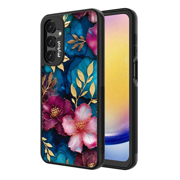 MyBat Design Lab Series Case for Samsung Galaxy A16 5G - Gilded Petals - MSA165GCSLESMP188-2.jpg