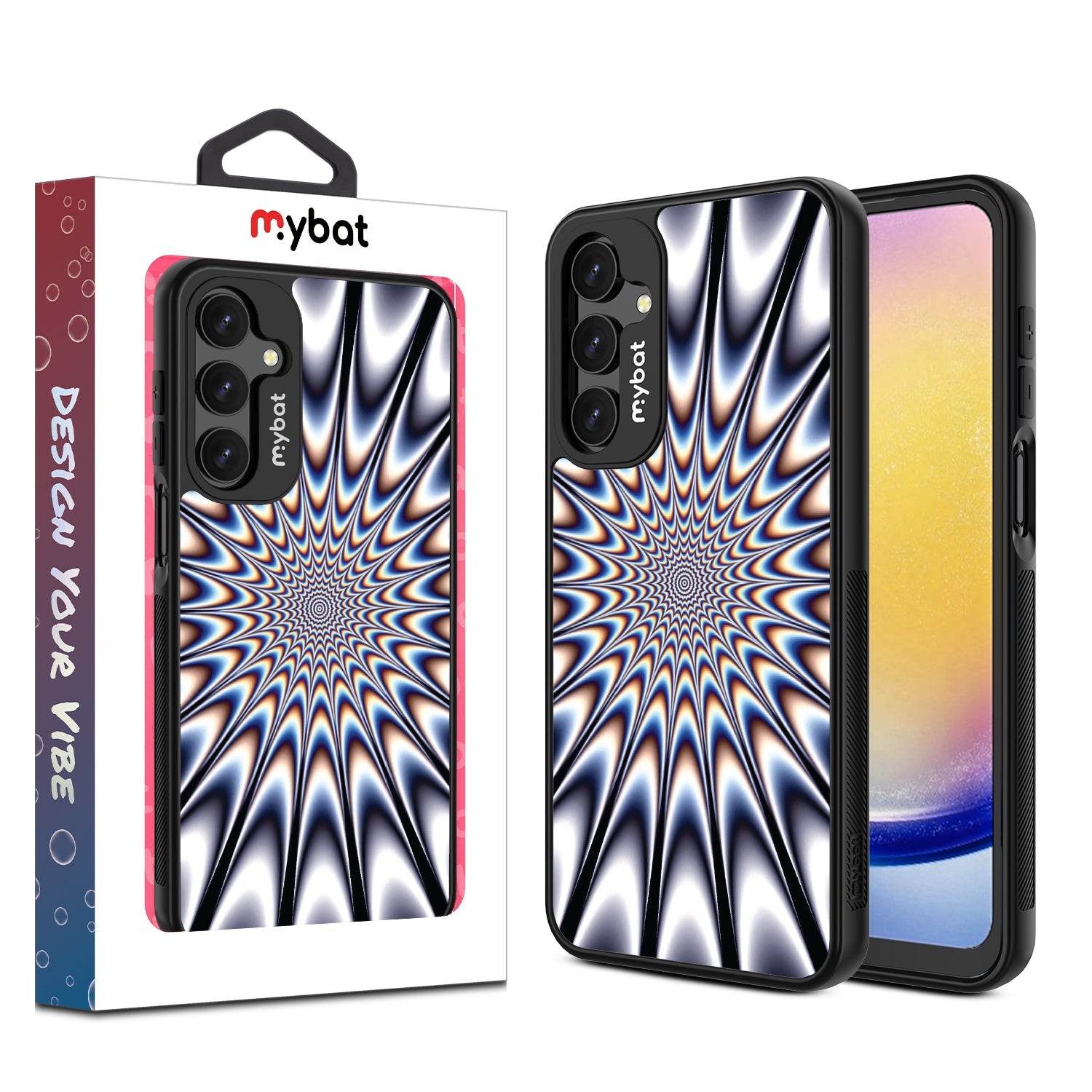 MyBat Design Lab Series Case for Samsung Galaxy A16 5G - Hypnotic Burst