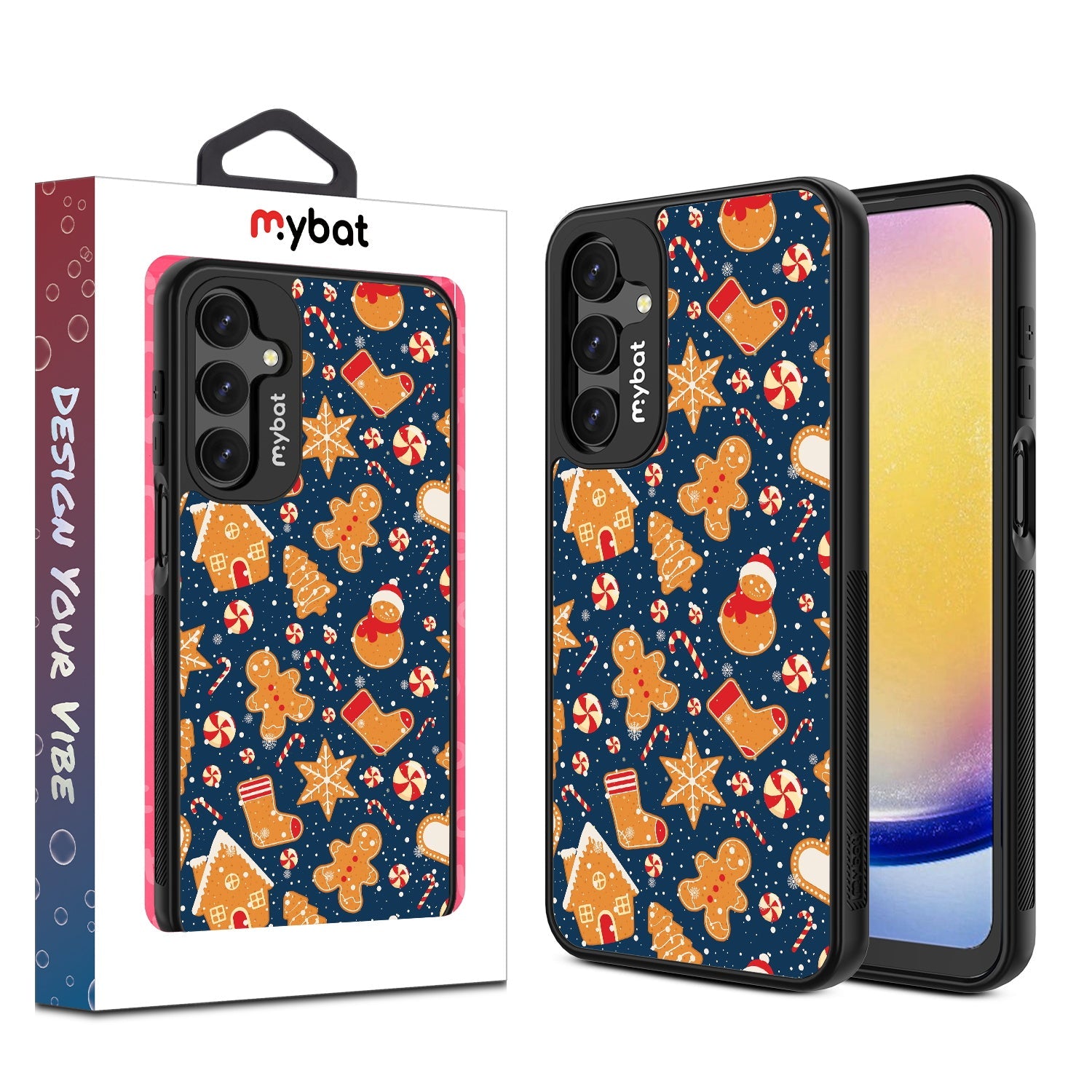 MyBat Design Lab Series Case for Samsung Galaxy A16 5G - Gingerbread Cookies