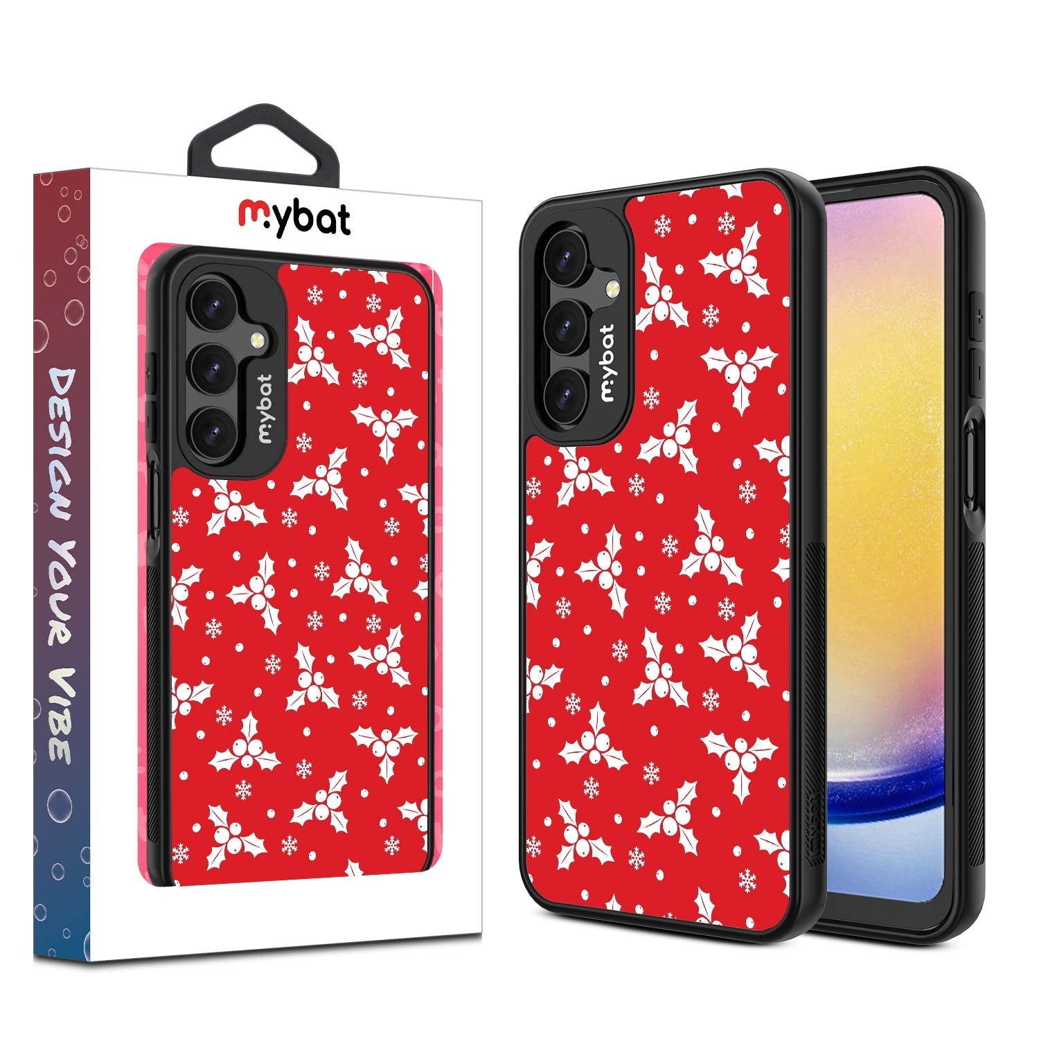 MyBat Design Lab Series Case for Samsung Galaxy A16 5G - Merry Mistletoe