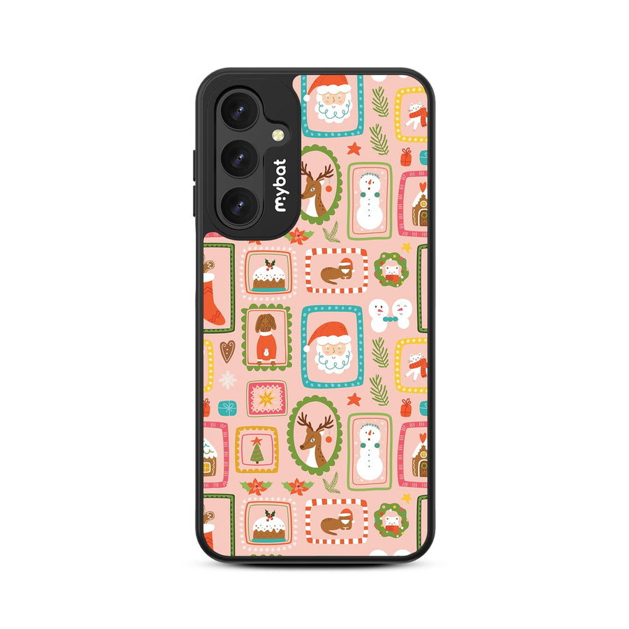 MyBat Design Lab Series Case for Samsung Galaxy A16 5G - Holiday Stamps